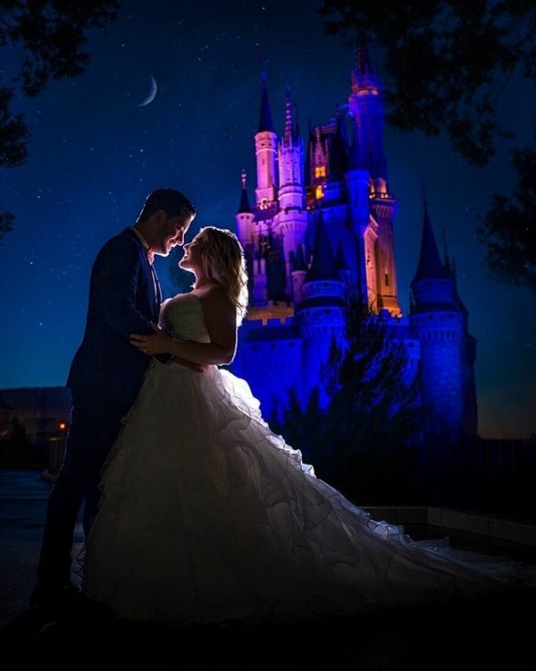 Disney Wedding Photo Shoot Ideas