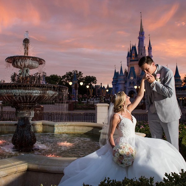 Disney Wedding Photo Shoot Ideas