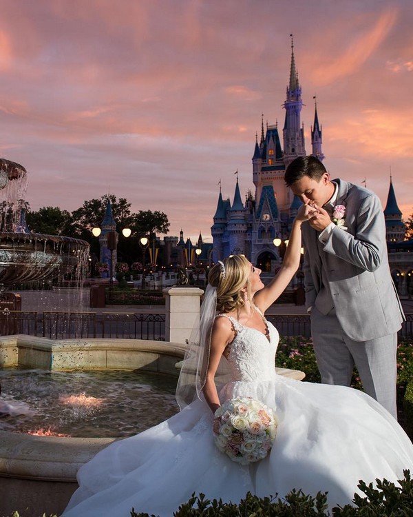 Disney Wedding Photo Shoot Ideas