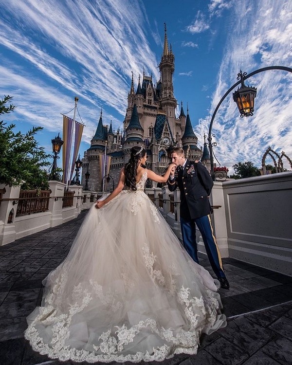 Disney Wedding Photo Shoot Ideas