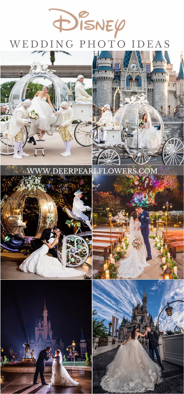 Disney Wedding Photoshoot Ideas