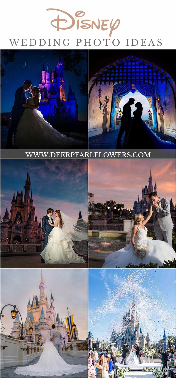 Disney Wedding Photoshoot Ideas