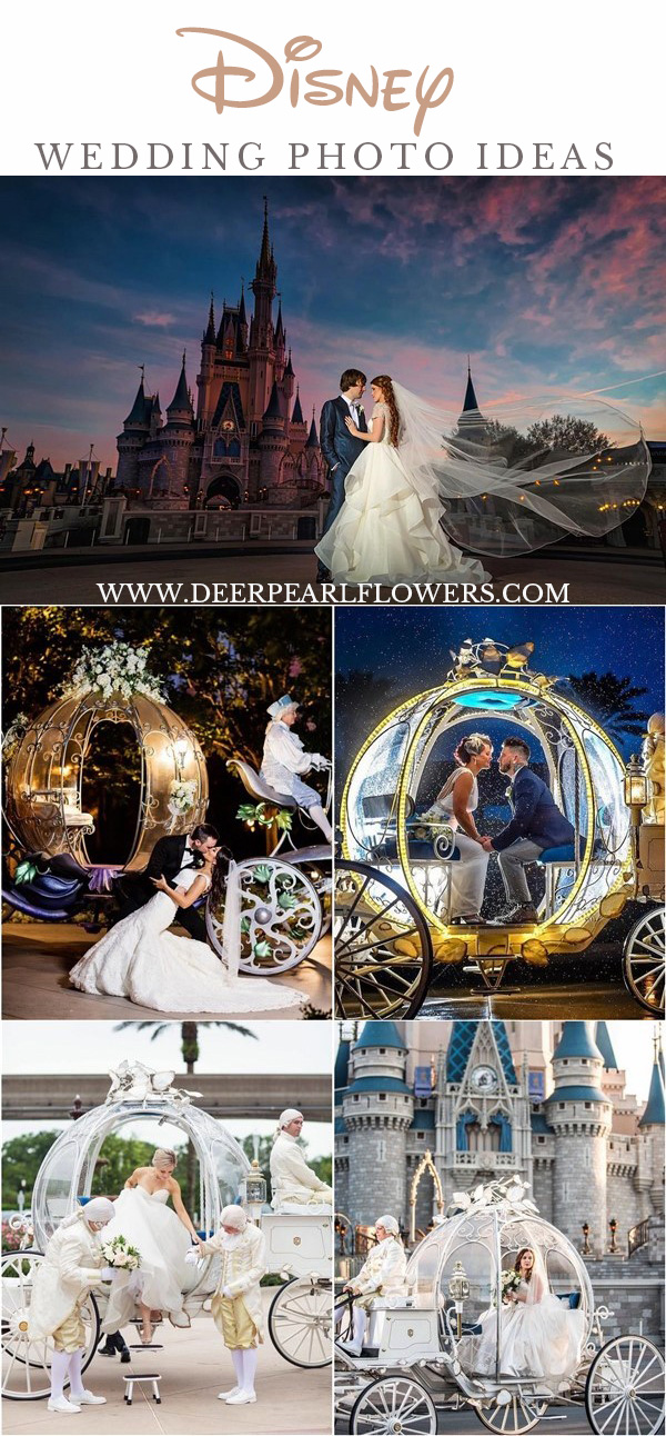 Disney Wedding Photoshoot Ideas