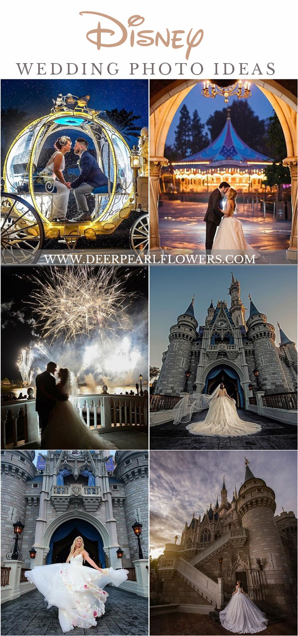 Disney Wedding Photoshoot Ideas