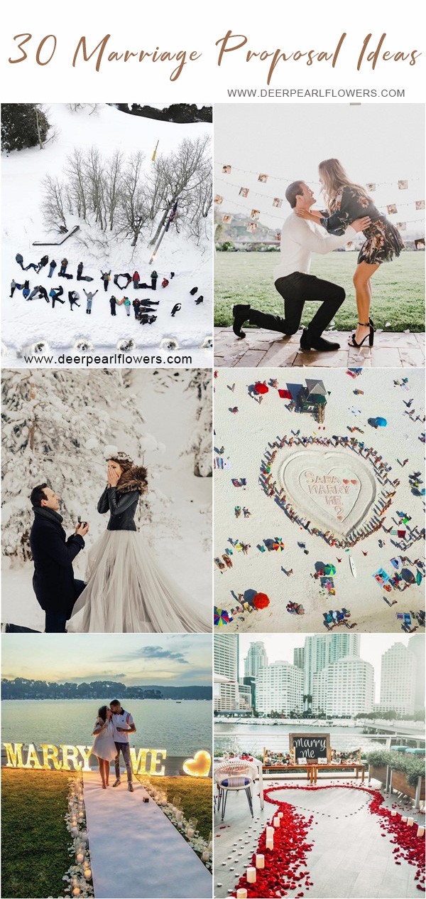 Marriage Proposal Ideas