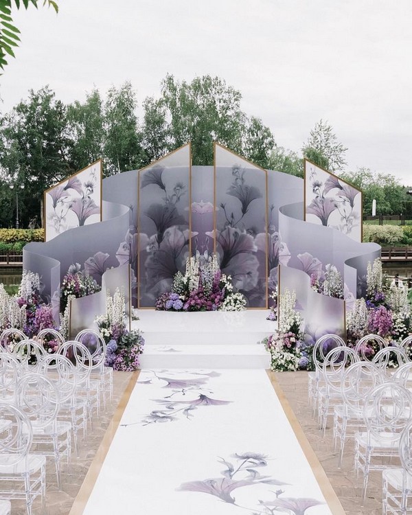 Modern Wedding Arches and Backdrops from Caramel 