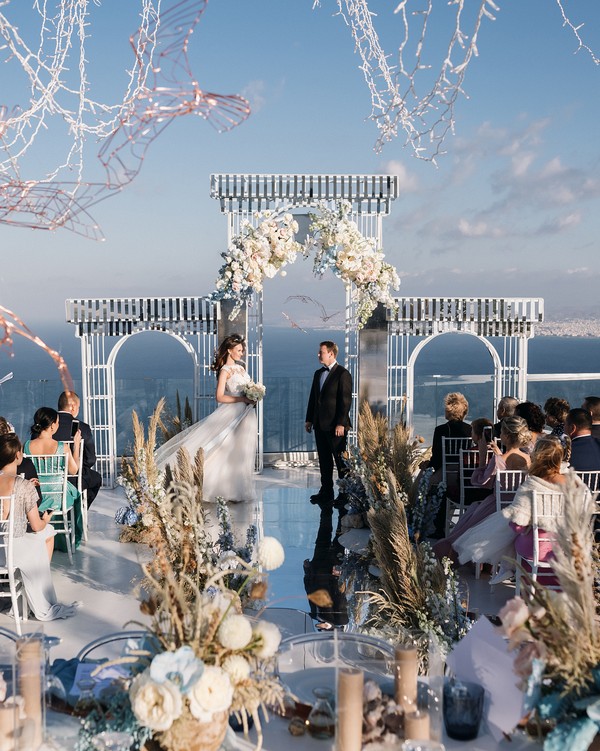 Modern Wedding Arches and Backdrops from Caramel 