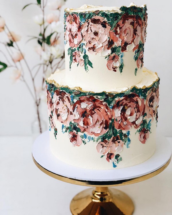 Printed Wedding Cake Ideas 1 