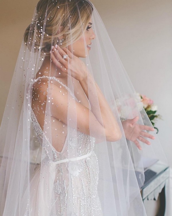 Romantic Wedding Photo Ideas with Your Bridal Veil 