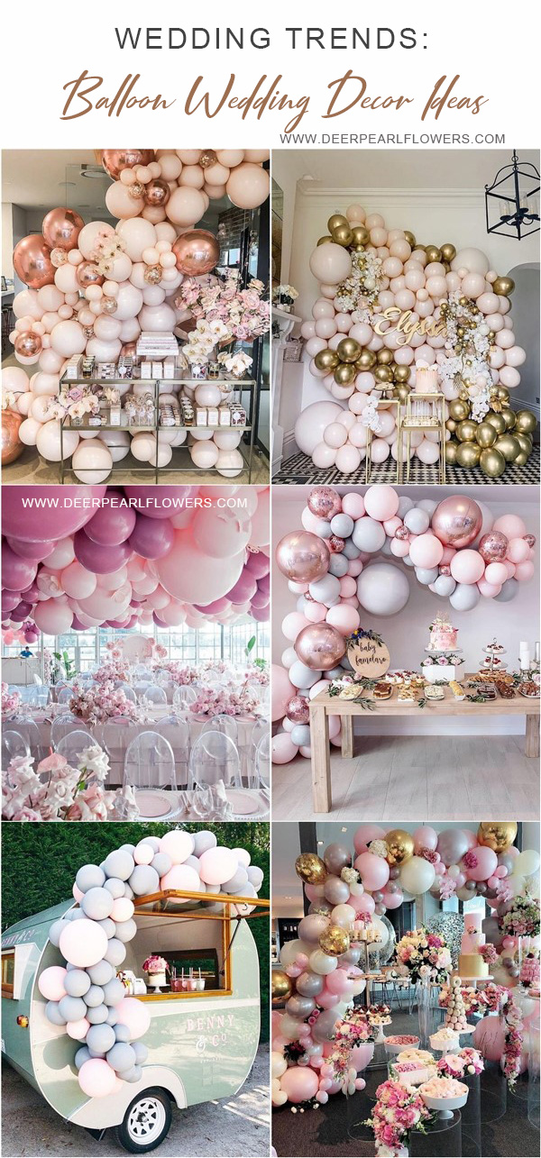 Wedding Trends Balloon Wedding Decor Ideas