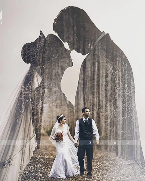 Double Exposure Wedding Photography Ideas