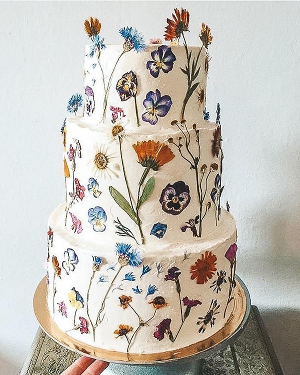 boho wedding cake 20