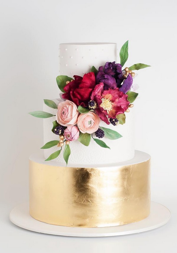 Elegant wedding cakes from cake_ink 