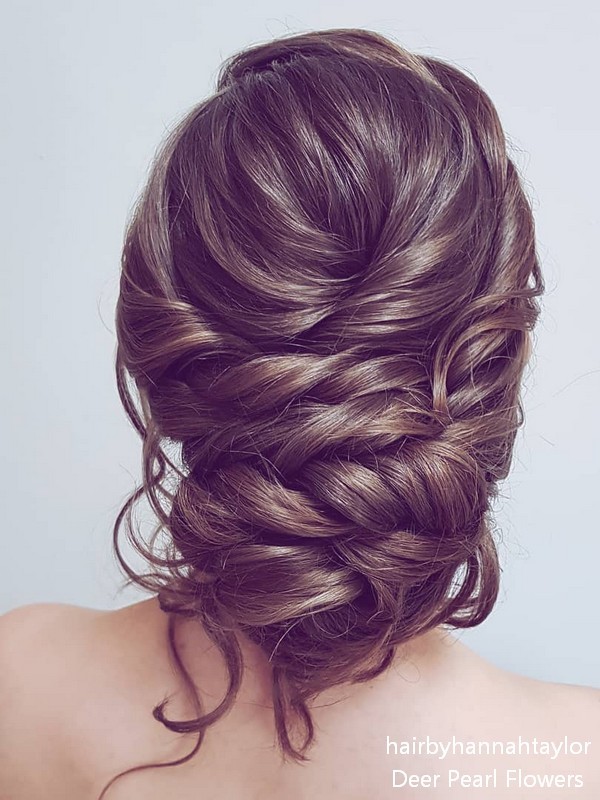 Long wedding hairstyles and updos from hairbyhannahtaylor