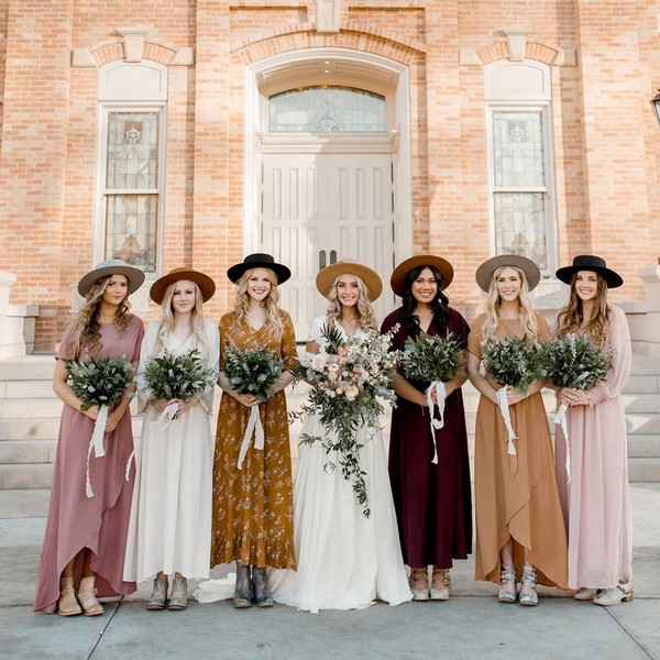 Boho Bridesmaid Dresses