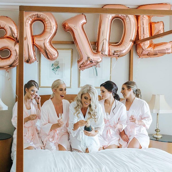 Pre Wedding Photoshoot Ideas for the Bride and her Bridesmaids