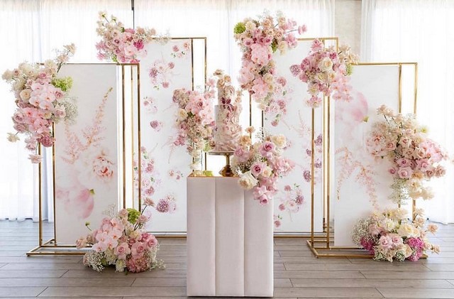 blush pink wedding backdrop2