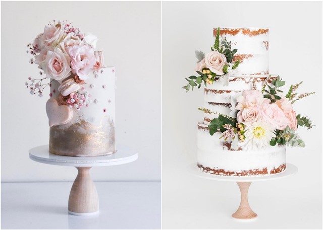 Elegant wedding cakes