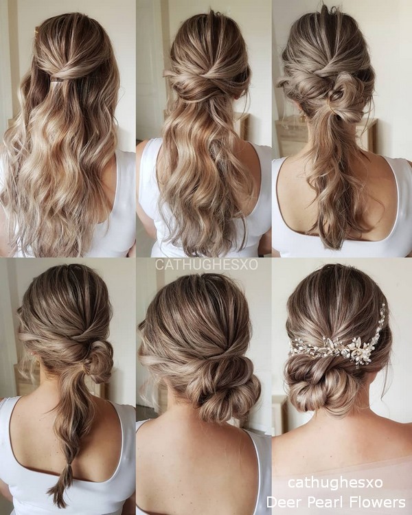 cathughesxo diy wedding hairstyle tutorial