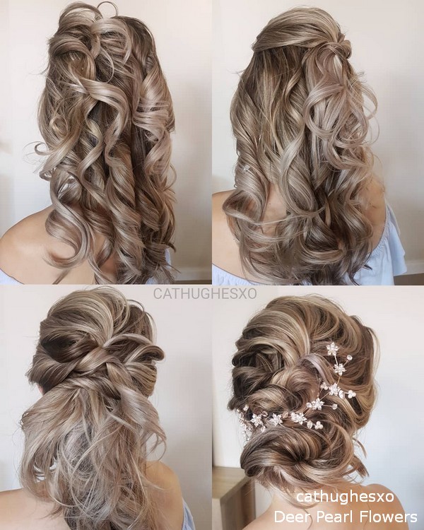 cathughesxo diy wedding hairstyle tutorial