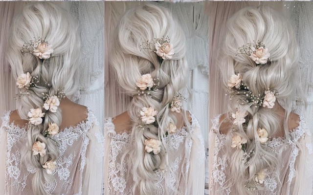 18 Wedding Hairstyles Tutorials For Brides And Bridesmaids Deer Pearl Flowers