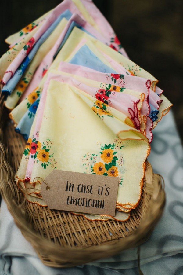 Handkerchiefs for Tears of Joy