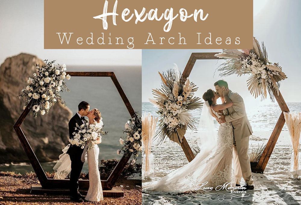 Hexagon Wedding Arches