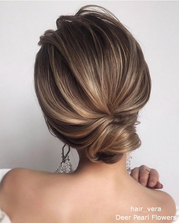 Long Wedding Guest Hairstyles and Updos for Bride from hair_vera 18
