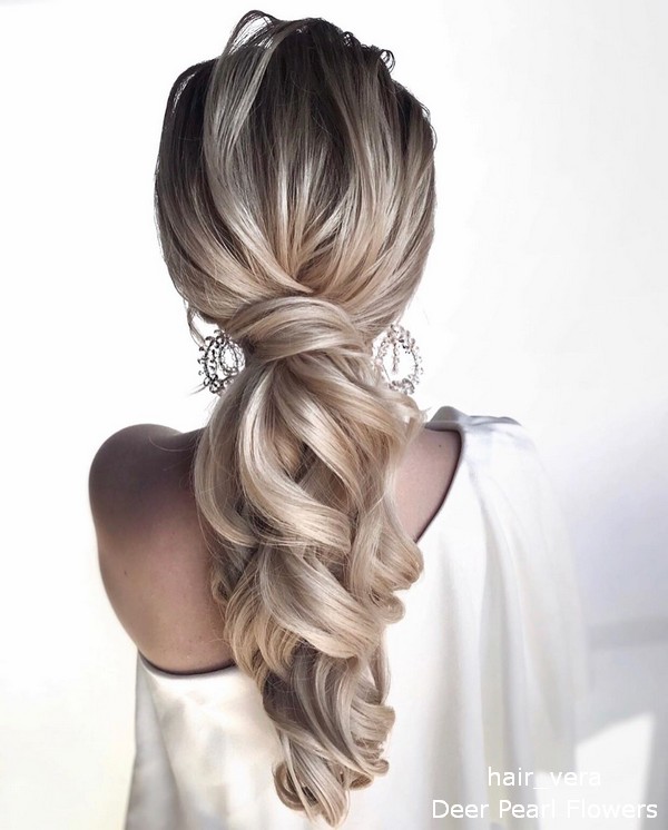 Long Wedding Hairstyles and Updos for Bride from hair_vera 