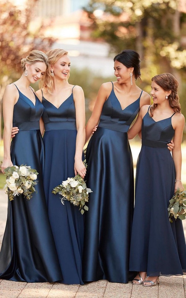 Navy Bridesmaid Dresses