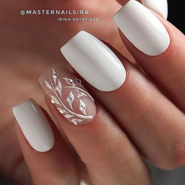 👰💅Top 35 Wedding Nail Ideas for Bride 2024