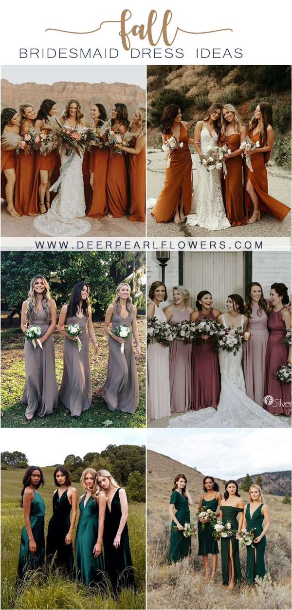 fall bridesmaid dress ideas