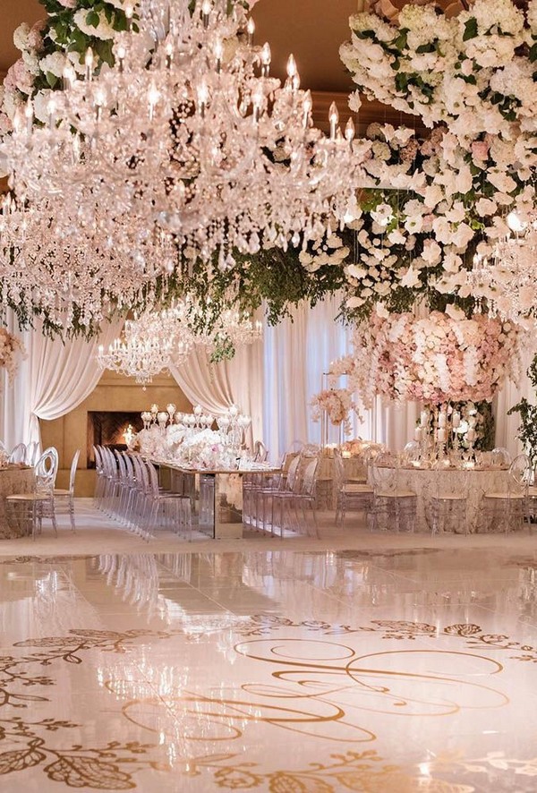luxury vintage wedding reception ideas