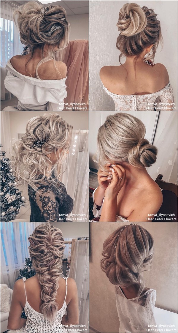30 Wedding Hairstyles for Long Hair from tanya_ilyasevich 2 tanya_ilyasevich wedding hairstyles and updos ideas