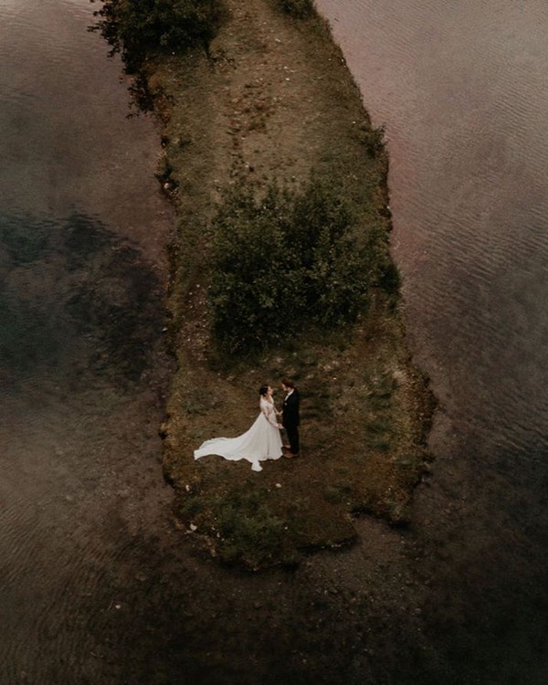 Aerial Drone Wedding Photography Ideas