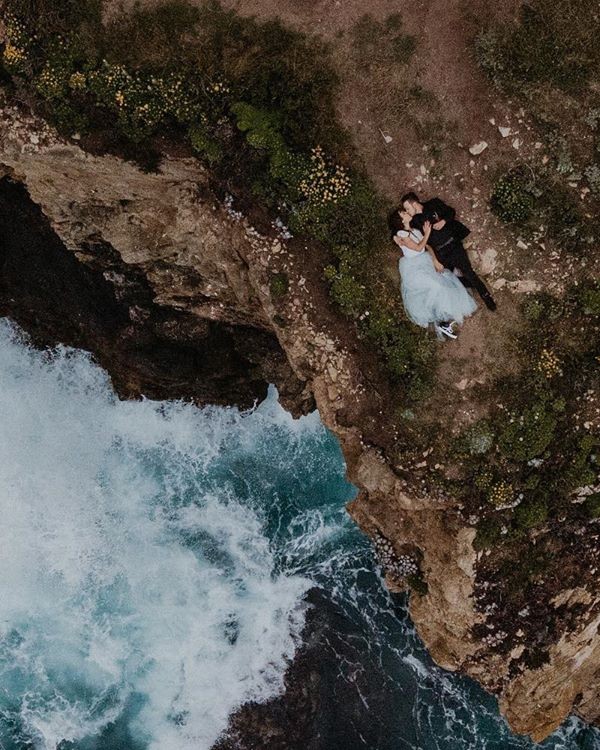 Aerial Drone Wedding Photography Ideas