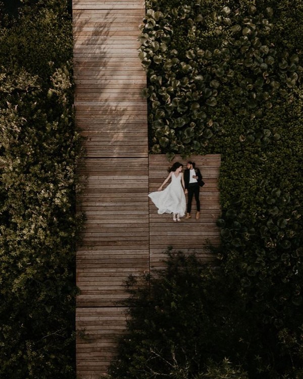 Aerial Drone Wedding Photography Ideas