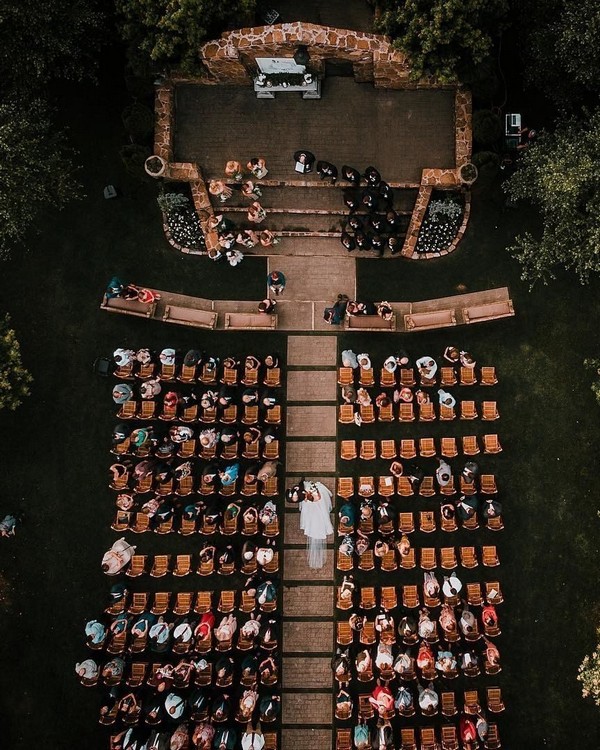 Aerial Drone Wedding Photography Ideas