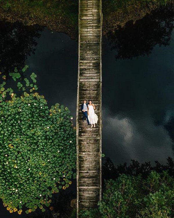 Aerial Drone Wedding Photography Ideas