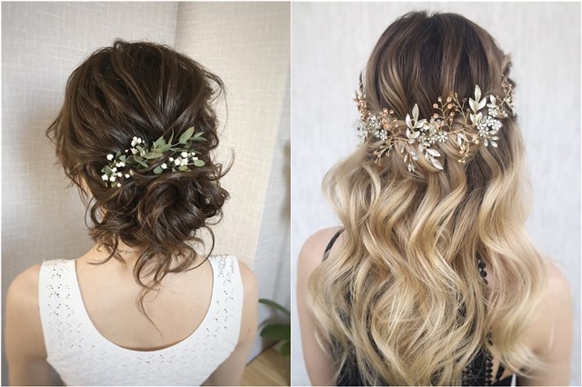 Long wedding hairstyles from julia_alesionok