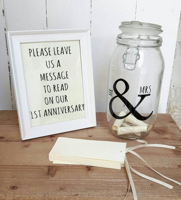 diy message wedding ideas
