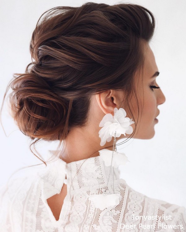 wedding guest updo hairstyles for long hair