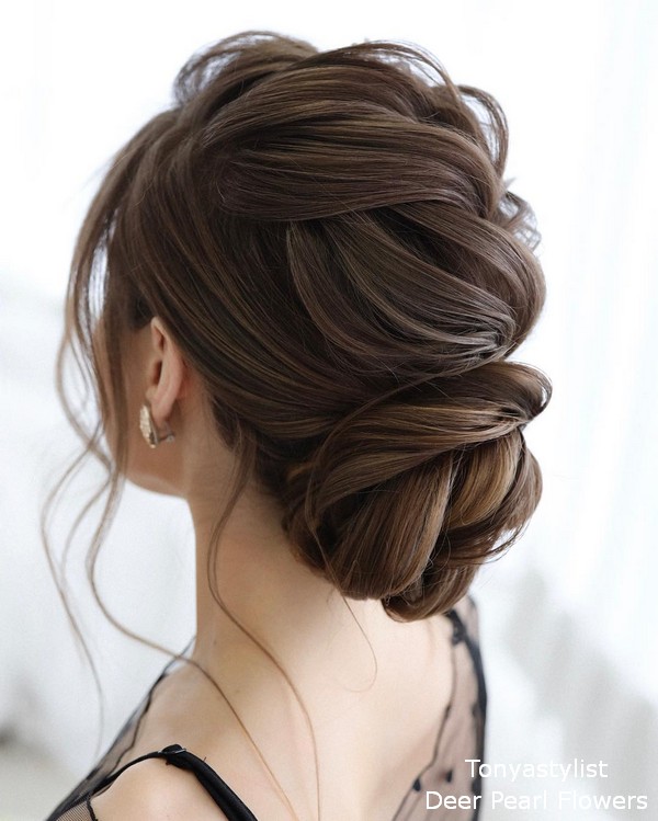 Tonyastylist wedding updo hairstyles for long hair 