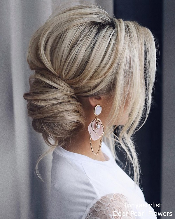 wedding guest updo hairstyles for long hair