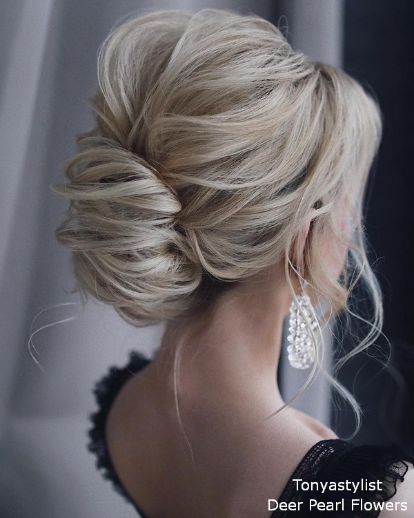 Tonyastylist wedding guest updo hairstyles for long hair