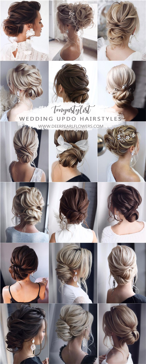 Tonyastylist wedding updo hairstyles for long hair