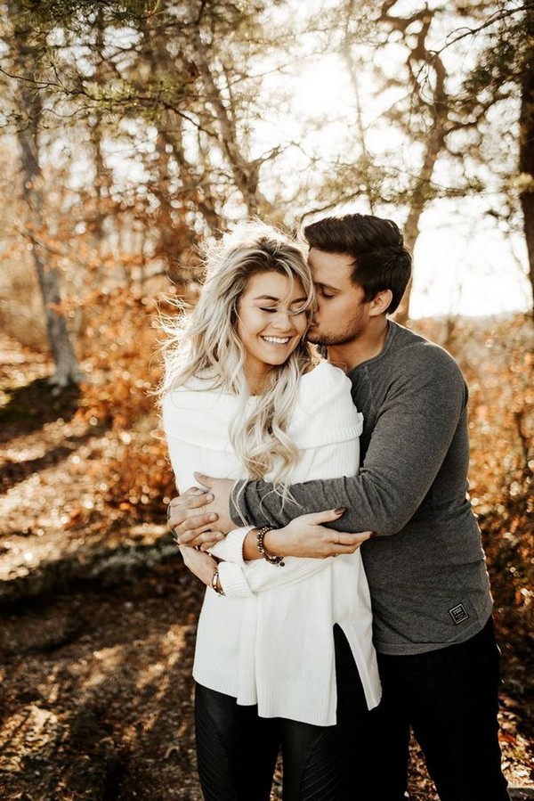 20 Autumn Fall Engagement Photo Shoot Ideas Deer Pearl Flowers