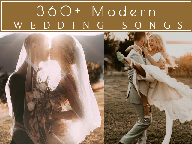 Modern Wedding Songs