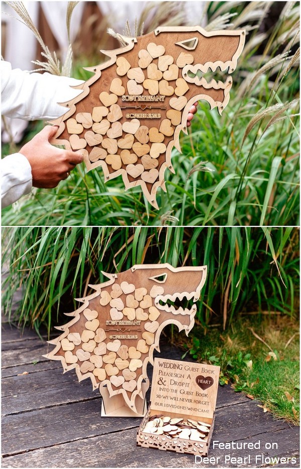 Game of Thrones Wedding Guest Book