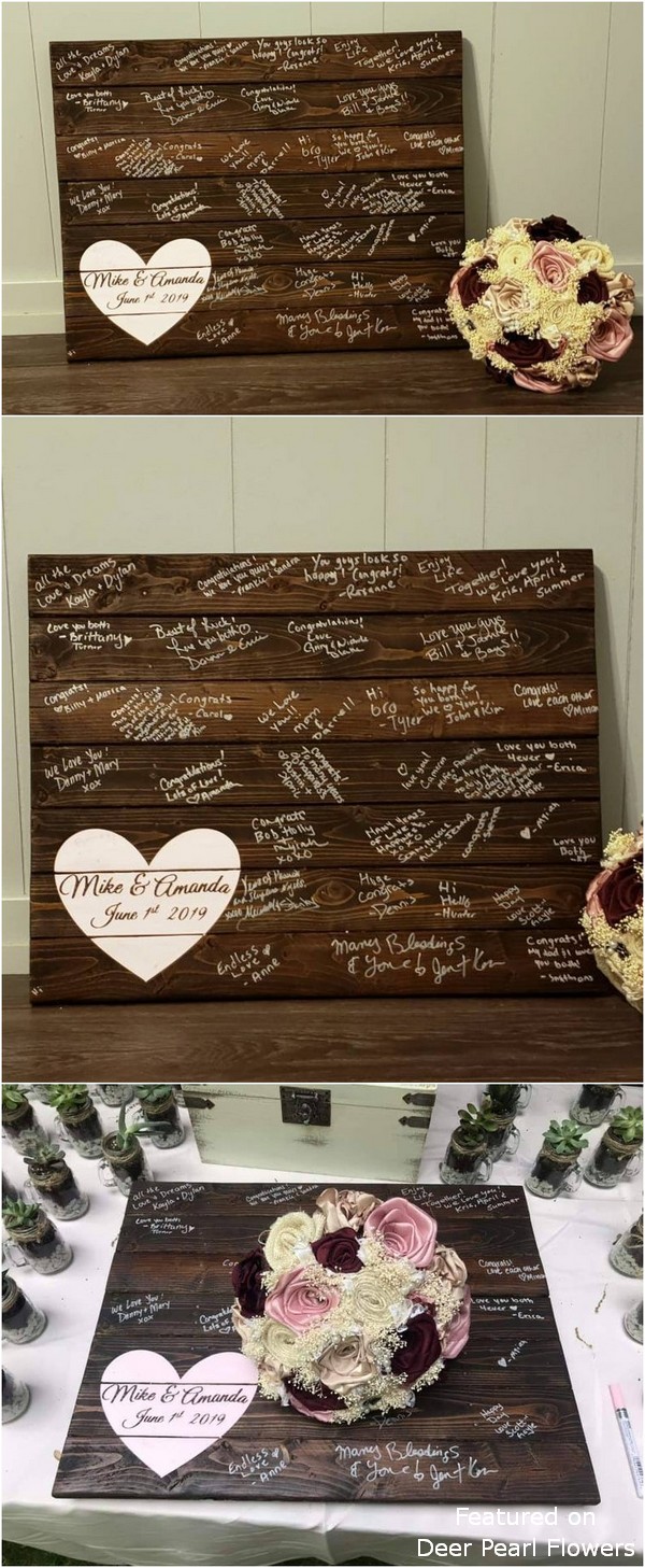 Wedding Guest Book Alternative